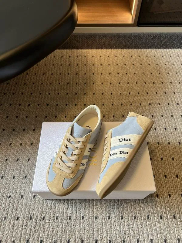 Dior MNS0801 Beige Low-Top Sneakers, catalog view 3, mns0801