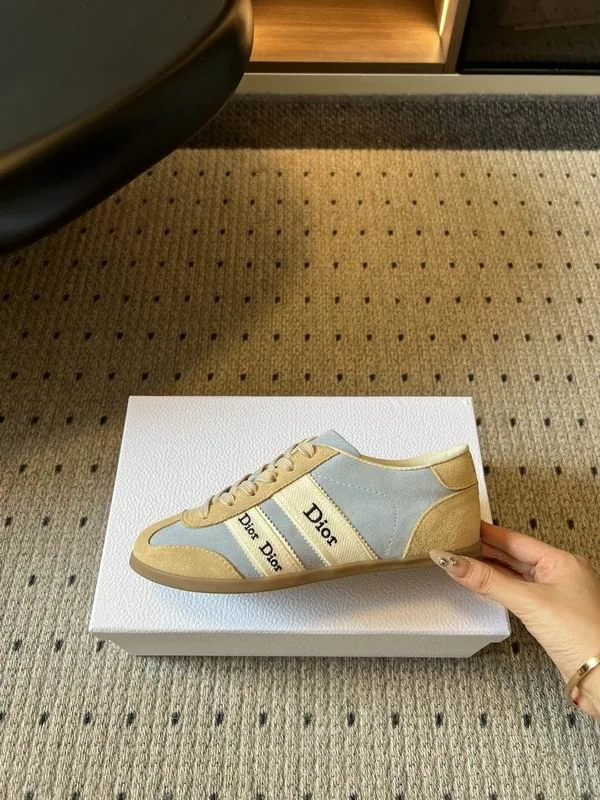 Dior MNS0801 Beige Low-Top Sneakers, catalog view 4, mns0801