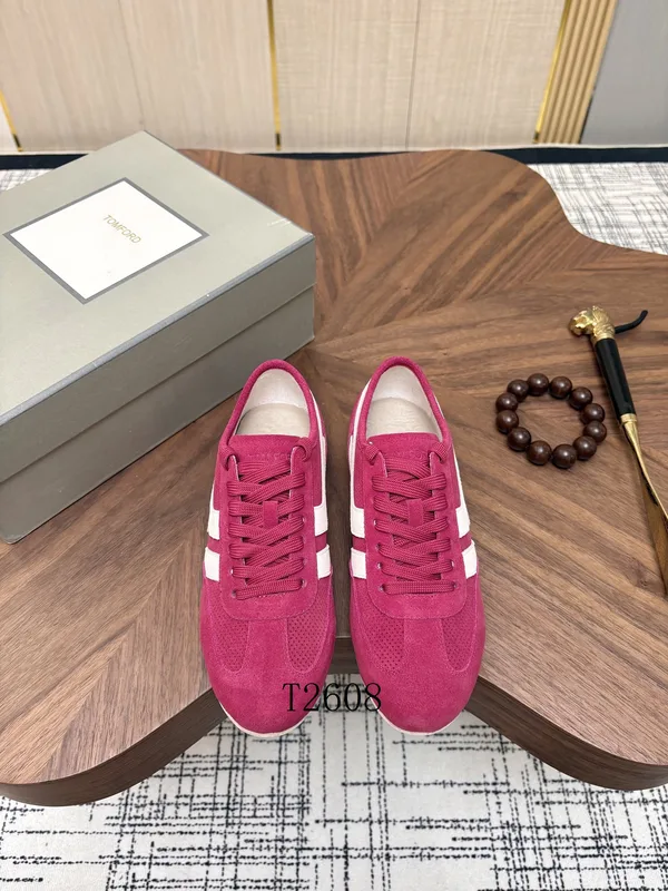 Tom Ford Colorblock Low-Top Sneakers, catalog view 5, TomFord-Sneaker-Set