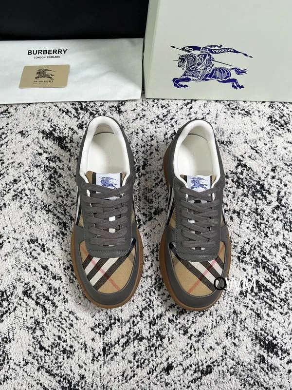 Burberry WM0803 Check-Panel Sneakers, catalog view 1, WM0803