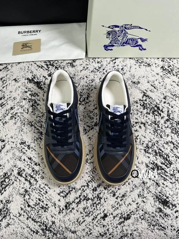 Burberry WM0803 Check-Panel Sneakers, catalog view 3, WM0803