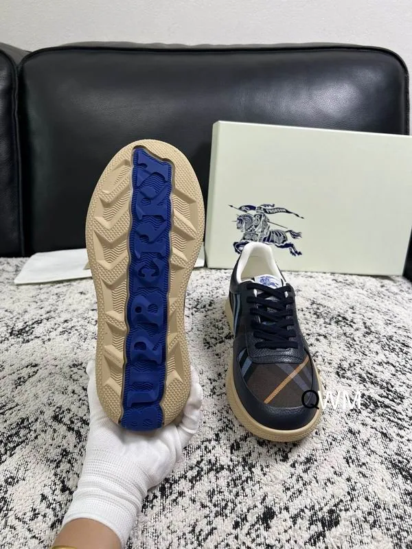 Burberry WM0803 Check-Panel Sneakers, catalog view 4, WM0803