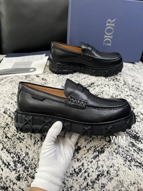 Dior WM0802 Black Loafer Mules, catalog view 3, WM0802