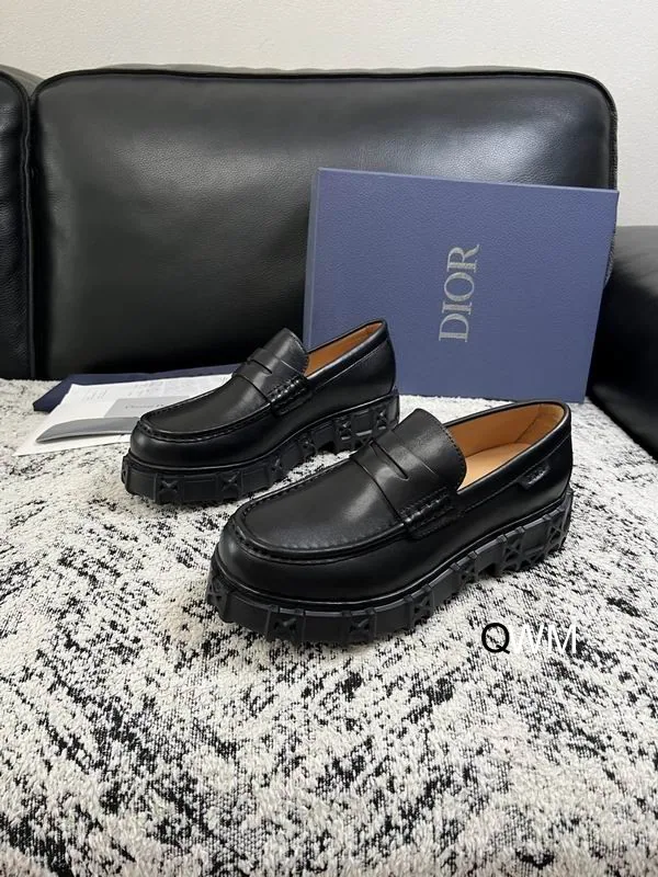 Dior WM0802 Black Loafer Mules, catalog view 4, WM0802