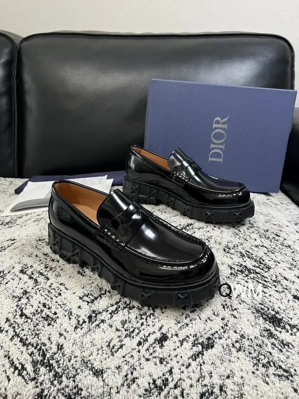 Dior WM0802 Black Loafer Mules, catalog view 5, WM0802