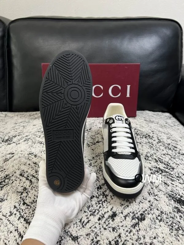 Gucci WM0803 White-Grey Low-Top Sneakers, catalog view 4, WM0803