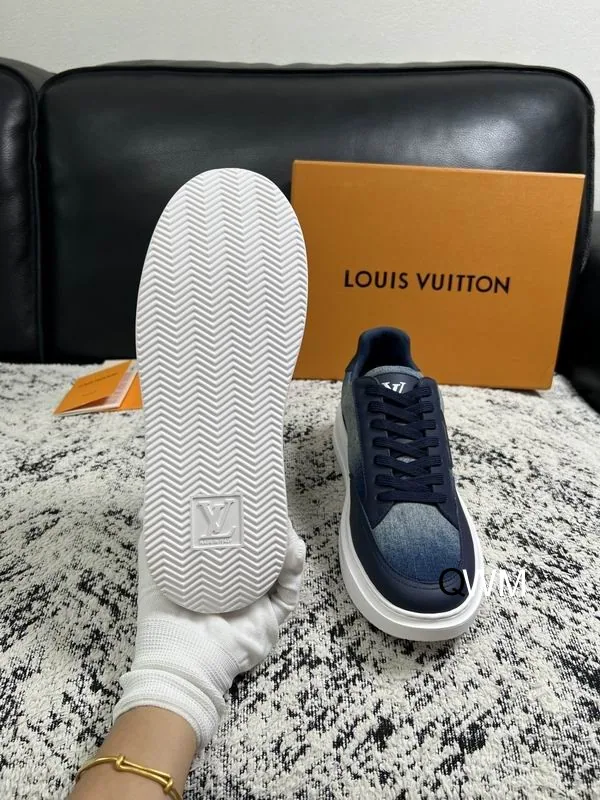 LV WM0806 Blue Low-Top Sneakers, catalog view 2, WM0806