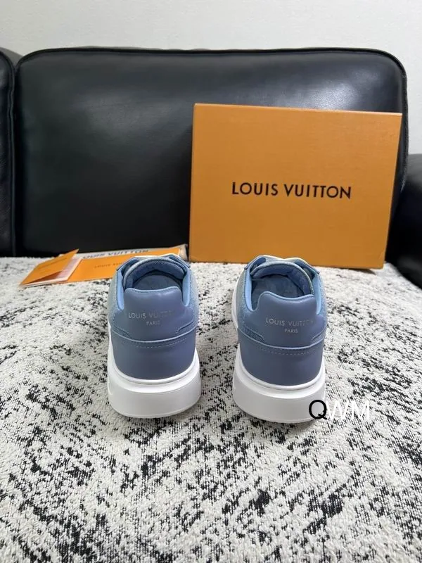LV WM0806 Blue Low-Top Sneakers, catalog view 4, WM0806