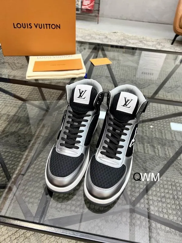 LV WM0803 Blue-White Low-Top Sneakers, catalog view 5, WM0803